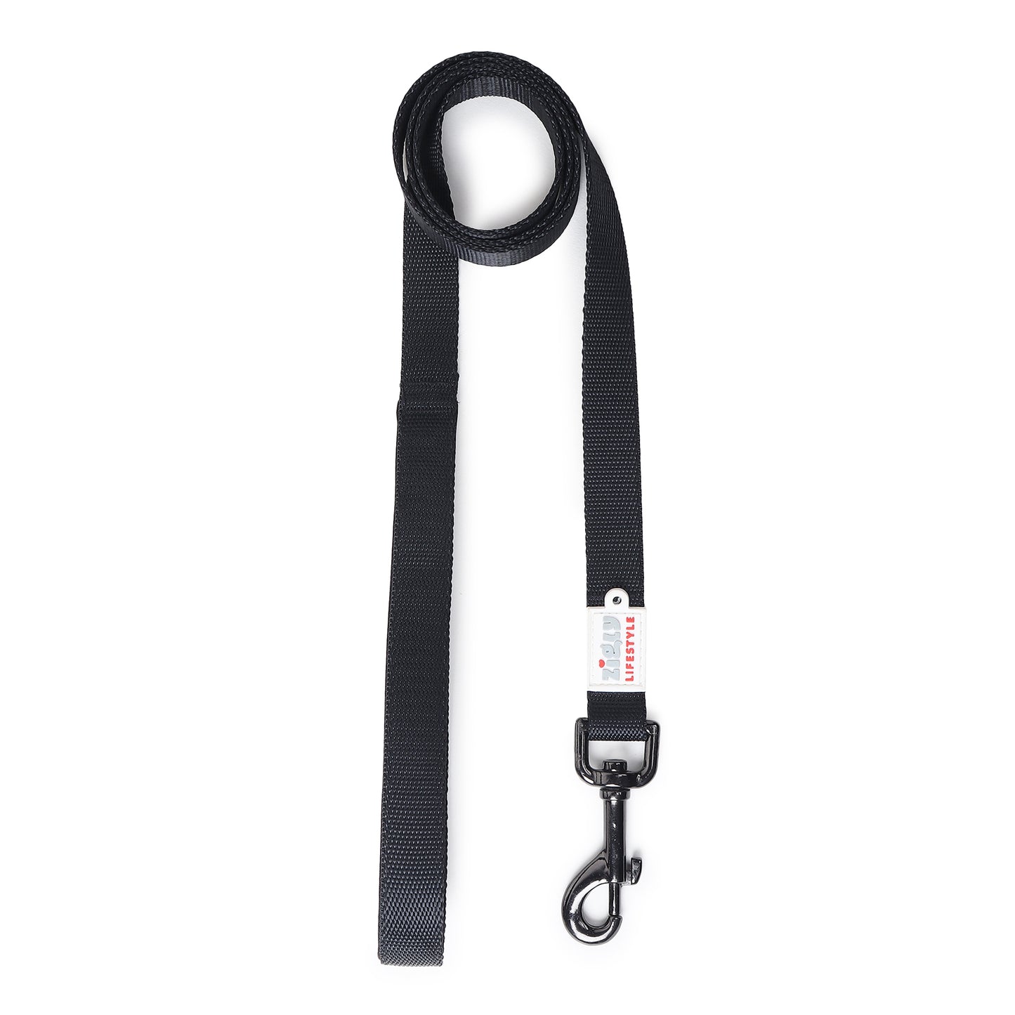 ZL Classic Padded Dog Leash – Black