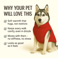 ZL Cozy Shield Dog Jacket - Red