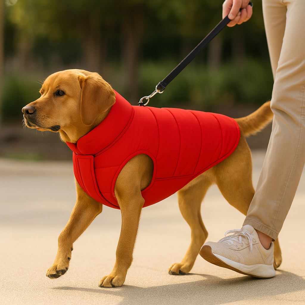 ZL Cozy Shield Dog Jacket - Red