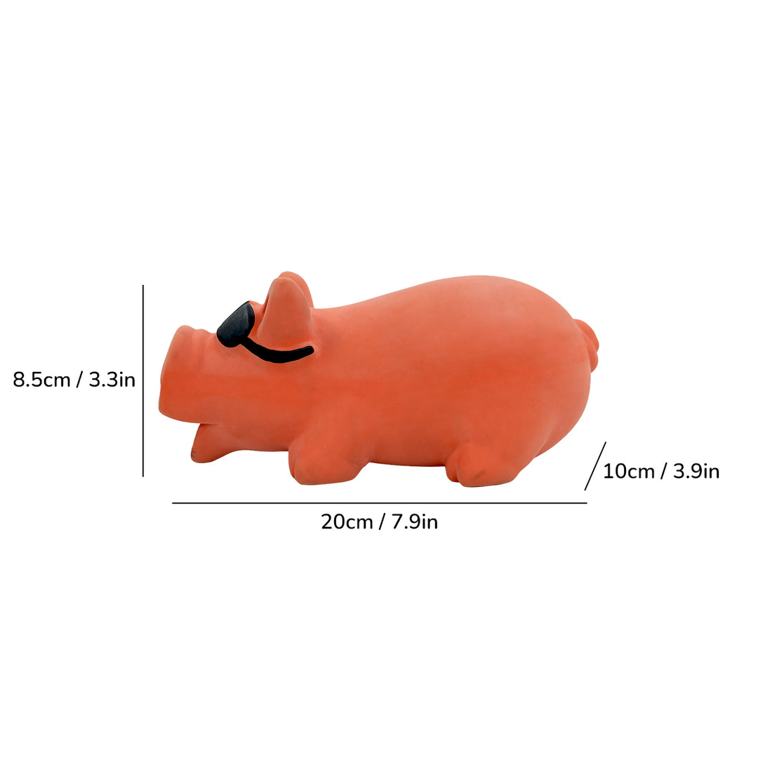 ZL DJ Oink Squeaker Dog Toy