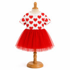 ZL Love Stitch Ruby Heart Dog Dress