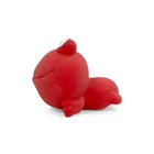 Zigly Lifestyle ZL Lil Froggo red squeaker dog toy on a white background