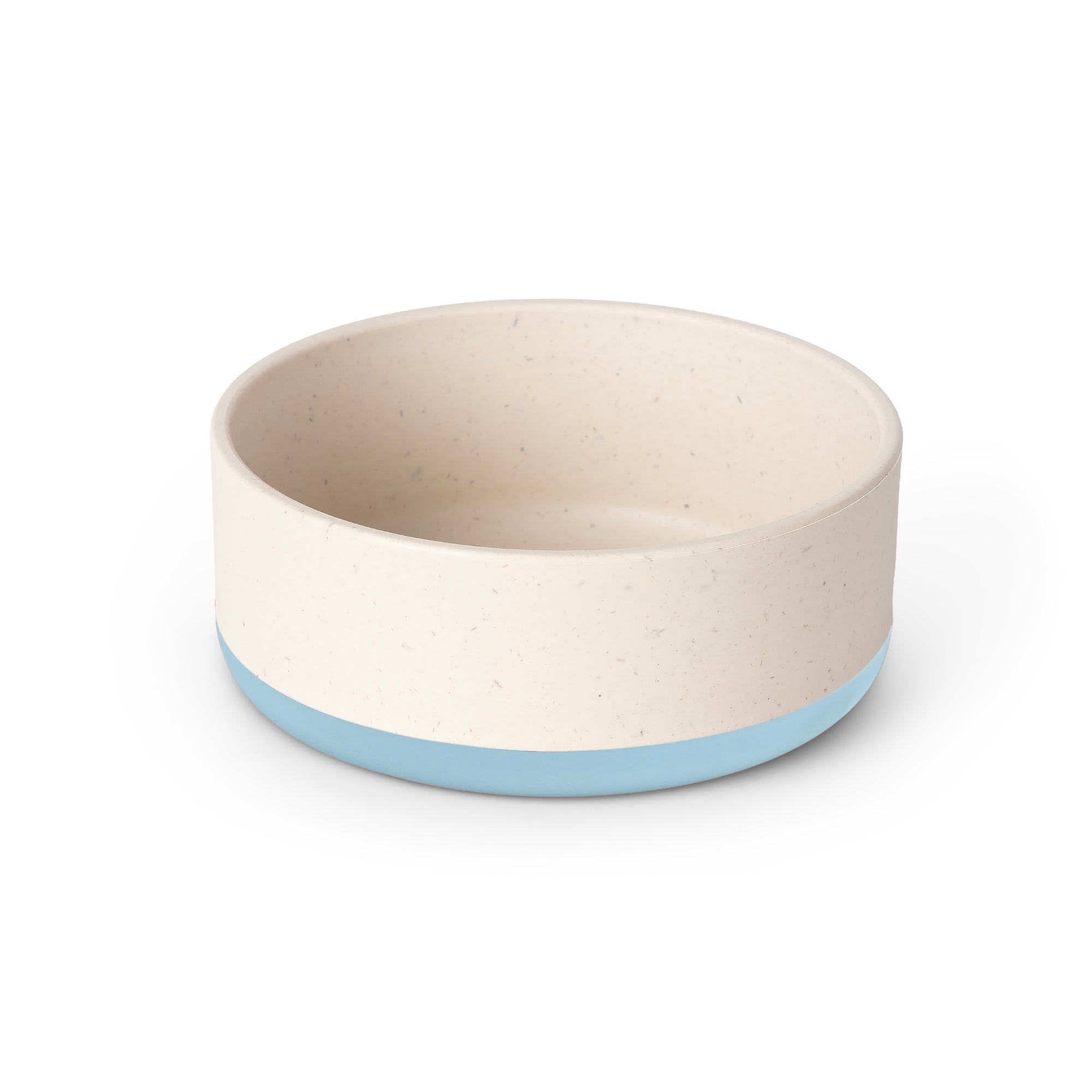 Eco-Friendly Rice Husk Dog Bowl: Sustainable 700ml Blue Bowl | Zigly