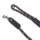 ZL Reflective Rope Dog Leash - Black - Zigly