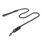 ZL Reflective Rope Dog Leash - Black - Zigly