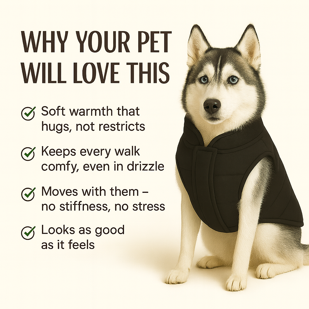 ZL Trail Buddy Dog Jacket - Black