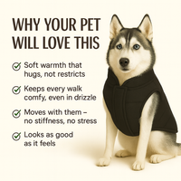 ZL Trail Buddy Dog Jacket - Black