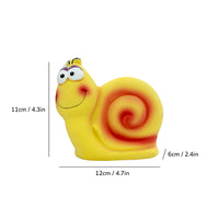 ZL Turbo Tom Snail Squeaker Dog Toy