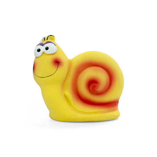 ZL Turbo Tom Snail Squeaker Dog Toy