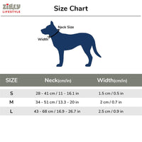 Zigly Lifestyle Tropical Drift Adjustable Dog Collar