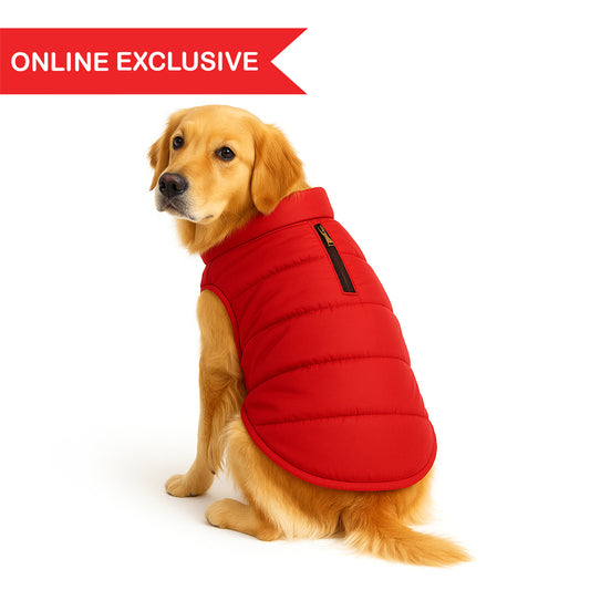 ZL Cozy Shield Dog Jacket - Red