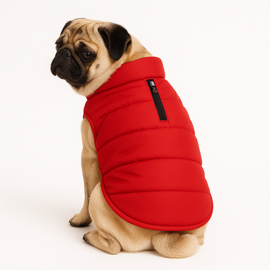 ZL Cozy Shield Dog Jacket - Red