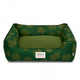 ZL Forest Leafy Lounger Dog Bed - Green