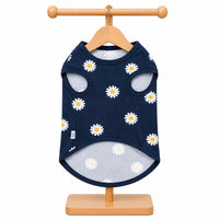 ZL Tropical Farm Daisy Flower Dog T - Shirt