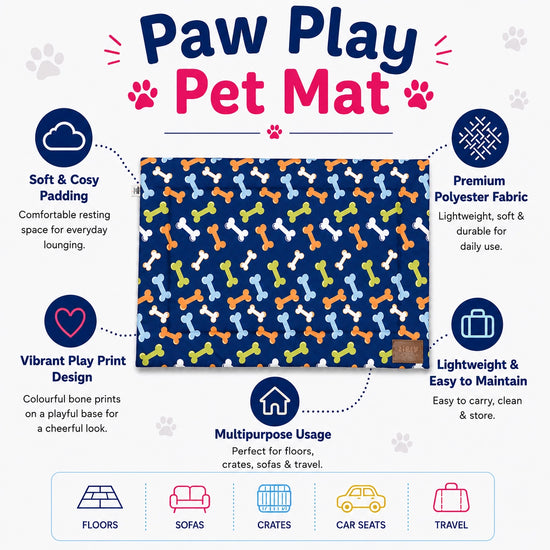 ZL Paw Play Pet Mat
