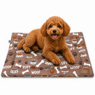 ZL Woof Life Portable Roll-Up Travel Pet Mat for Dogs & Cats