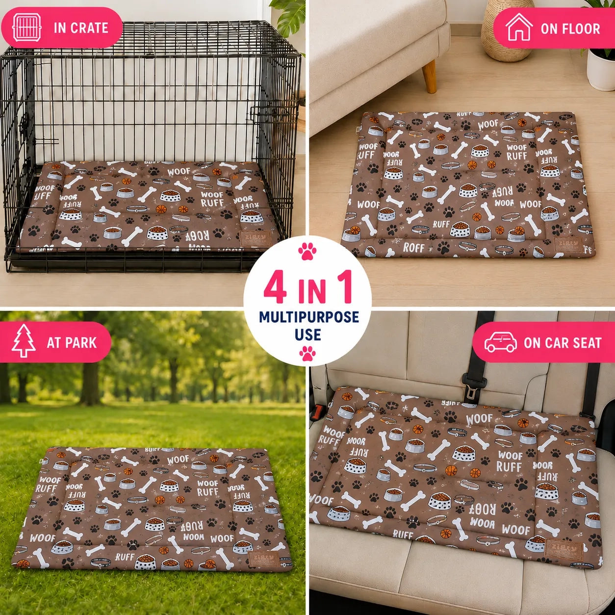 ZL Woof Life Pet Mat
