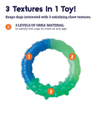 Outward Hound Grow With Me Ring Dog Toy