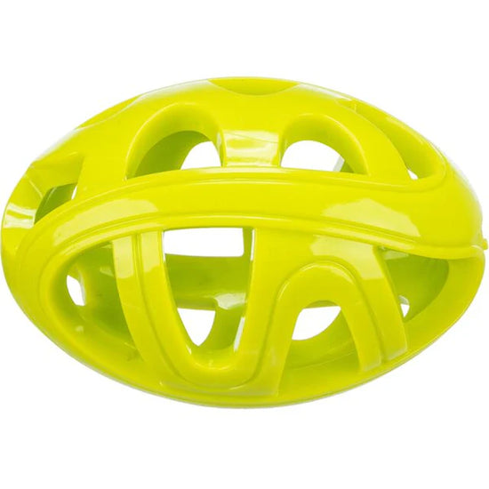 Trixie Honeycomb Rugby Dog Toy Tpe 11cm - Lime