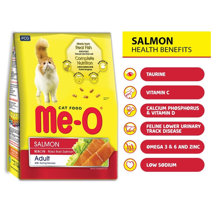 Me-O Salmon Adult Dry Cat Food - 7kg