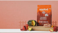 Applod Chicken & Vegetables with Apple & Pomegranate Dry Dog Food for Adult Dogs