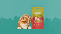 Applod Chicken with Wheat Grass Cat Treat - 35g