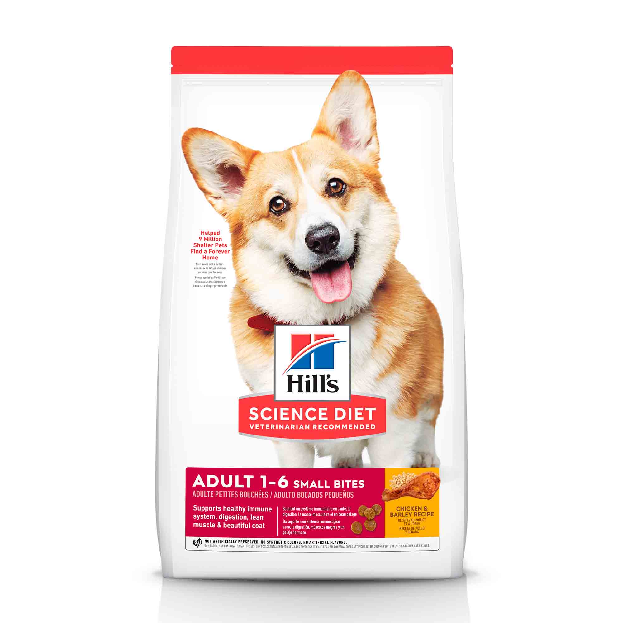 Hill's Science Diet Small Bites Adult Dry Dog Food- Chicken - 2 kg