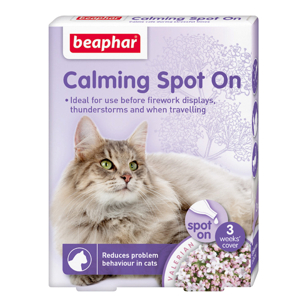 Beaphar Calming Spot On For Cat - 3 Vials