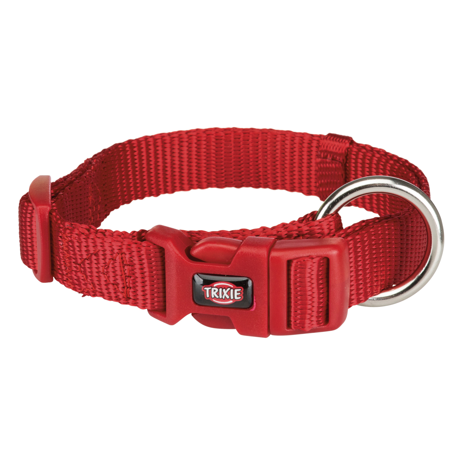 Trixie Premium Nylon Dog Collar Red L-Xl (40-65cm/25mm)