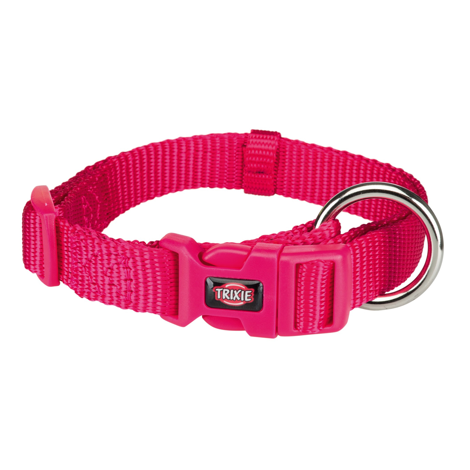 Trixie Premium Nylon Dog Collar Fuchsia L-Xl (40-65cm/25mm)