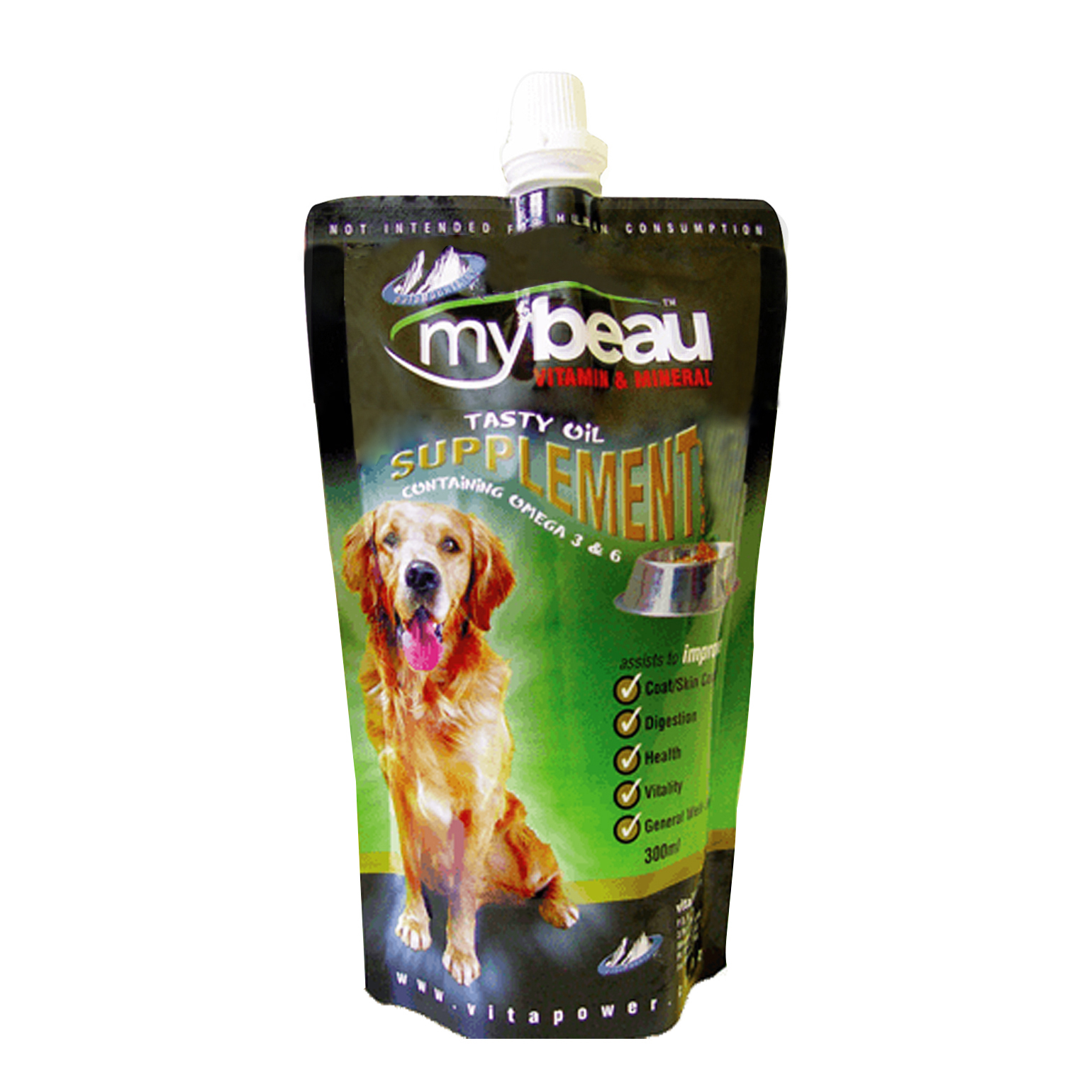 Pala Mountains My Beau Vitamin & Mineral Tasty Oil Supplement For Dog - 300 ml