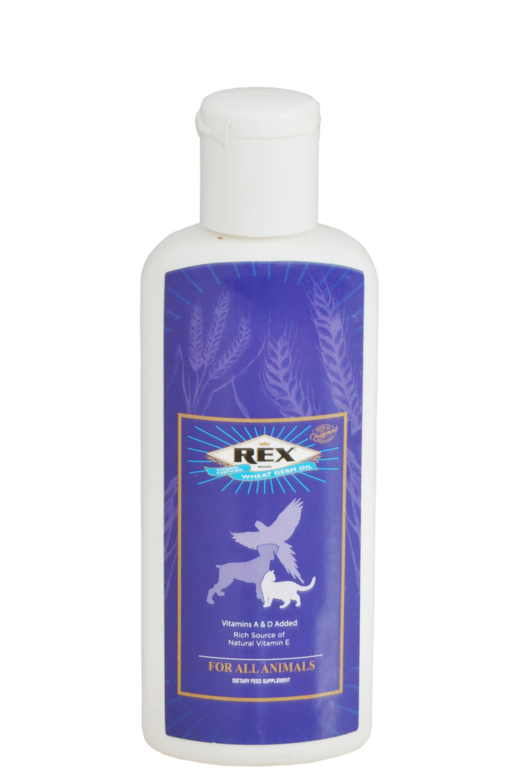 Rex Wheat Germ Oil Dog Supplement - 100 ml