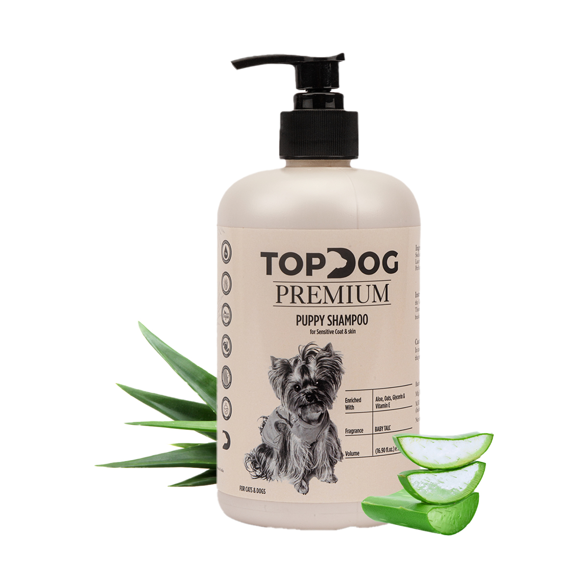 TopDog Premium Puppy Shampoo - 500 ml - not to be enabled