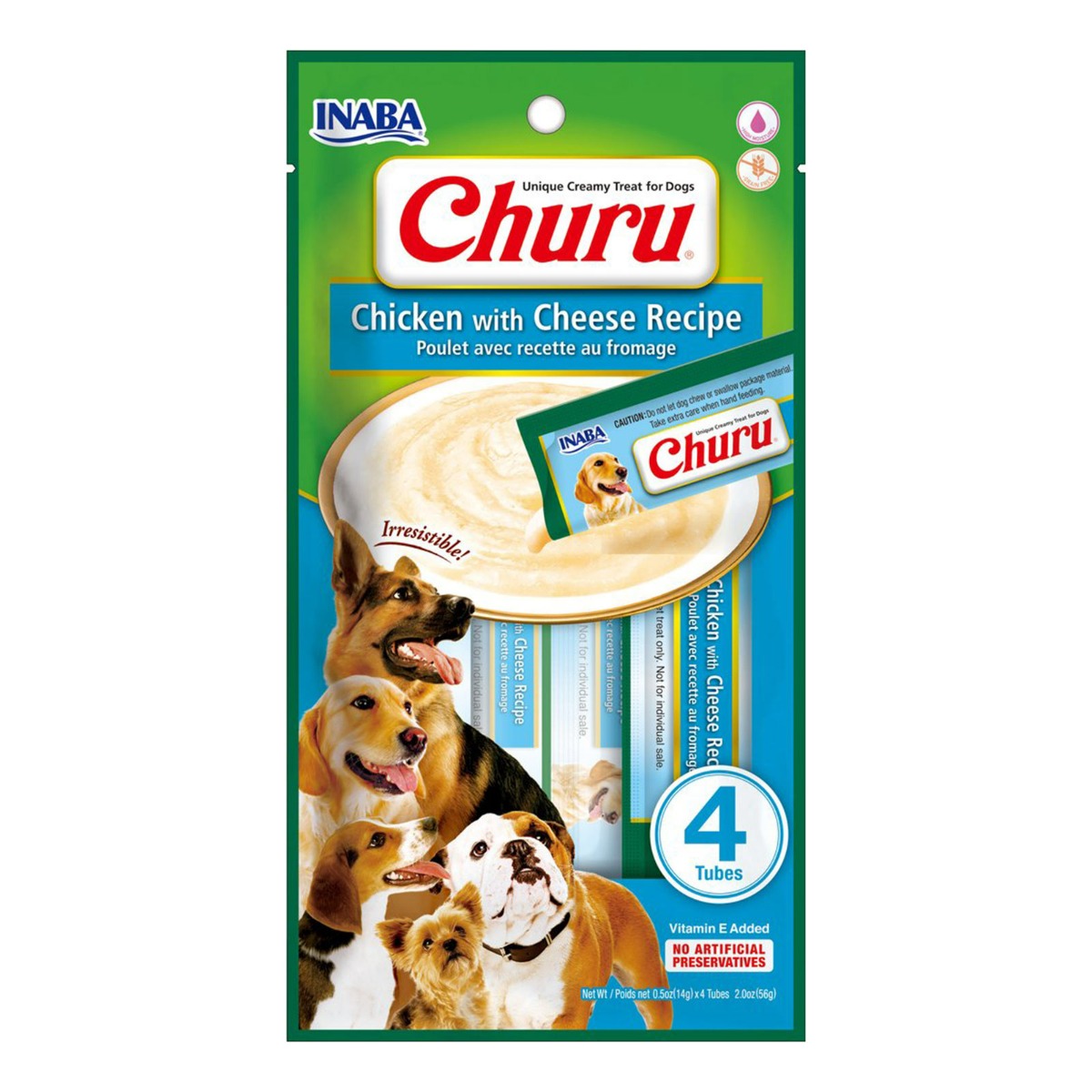 Inaba Churu Chicken with Cheese Dog Treat  - 56 gm - not to be enabled