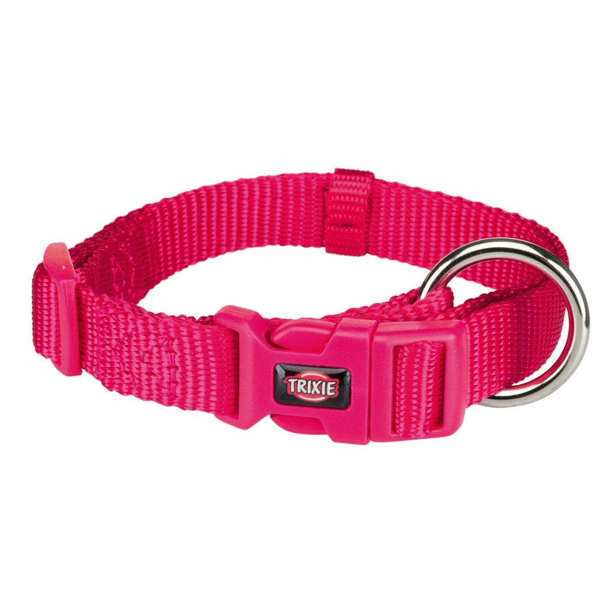 Trixie Premium Nylon Dog Collar Fuchsia S-M (30-45cm/15mm)