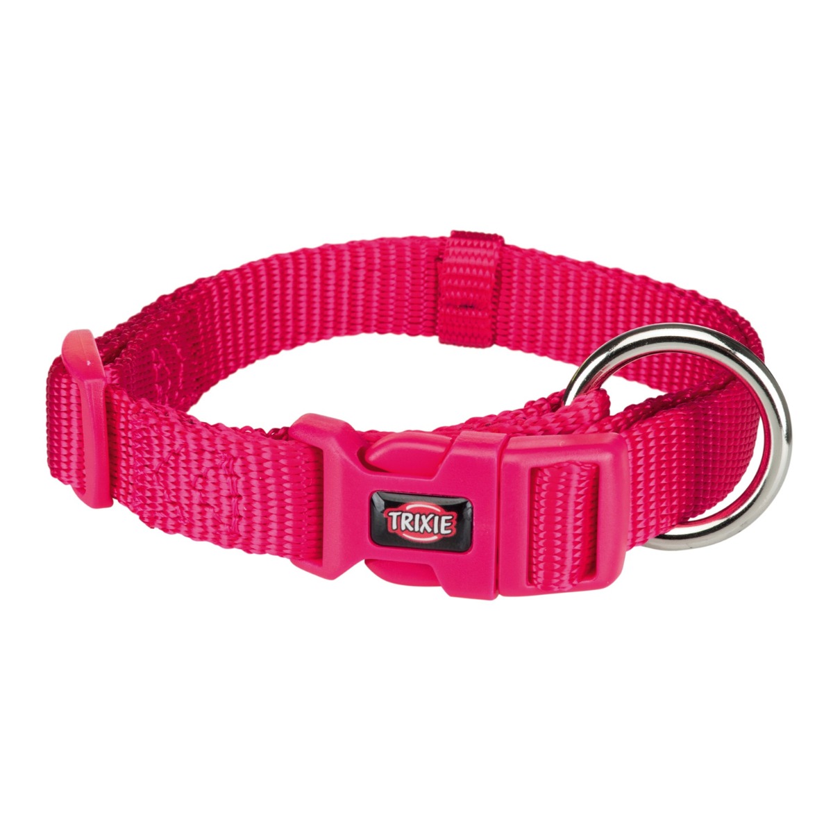 Trixie Premium Nylon Dog Collar Fuchsia M-L (35-55cm/20mm)