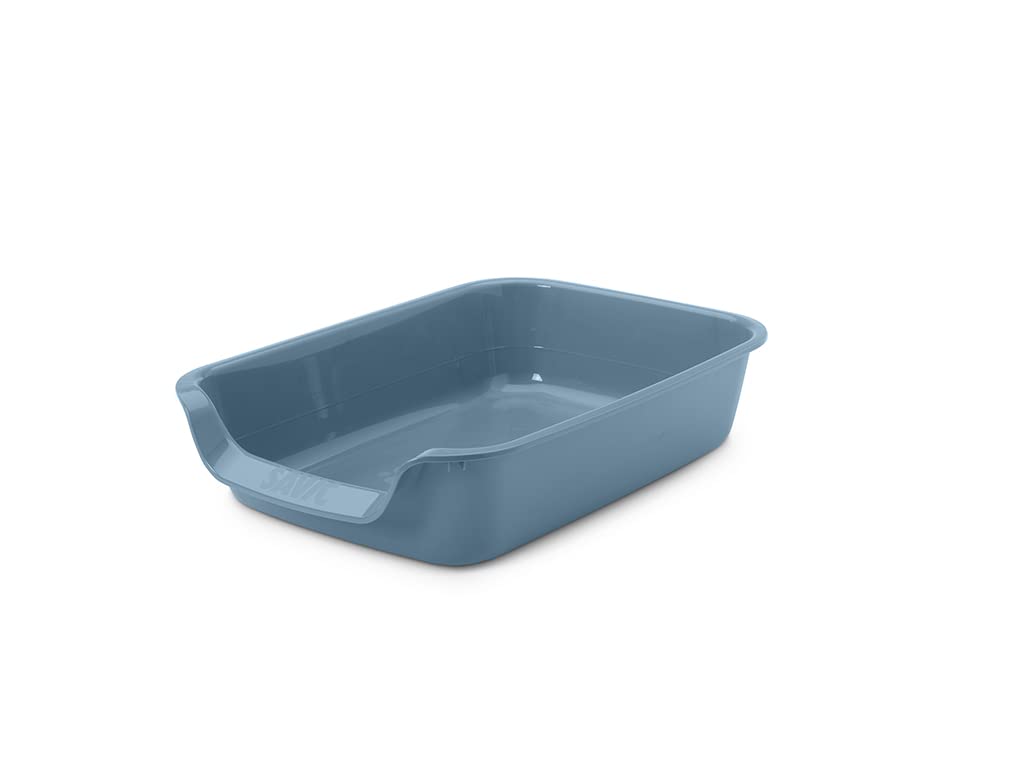 Savic Junior Toilet Litter Box - 56x39x13 cm - Bluestone - not to be enabled