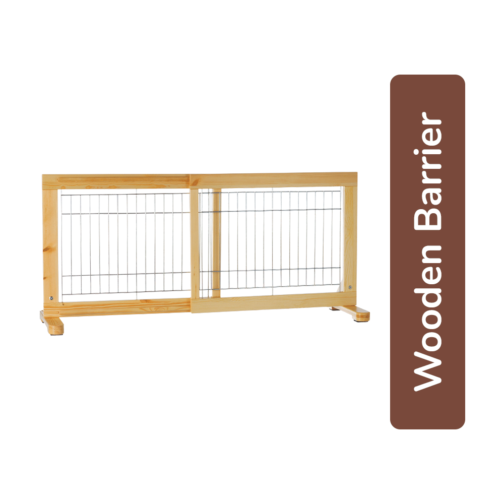 Trixie Wooden Dog Barrier (65-108X50 cm)