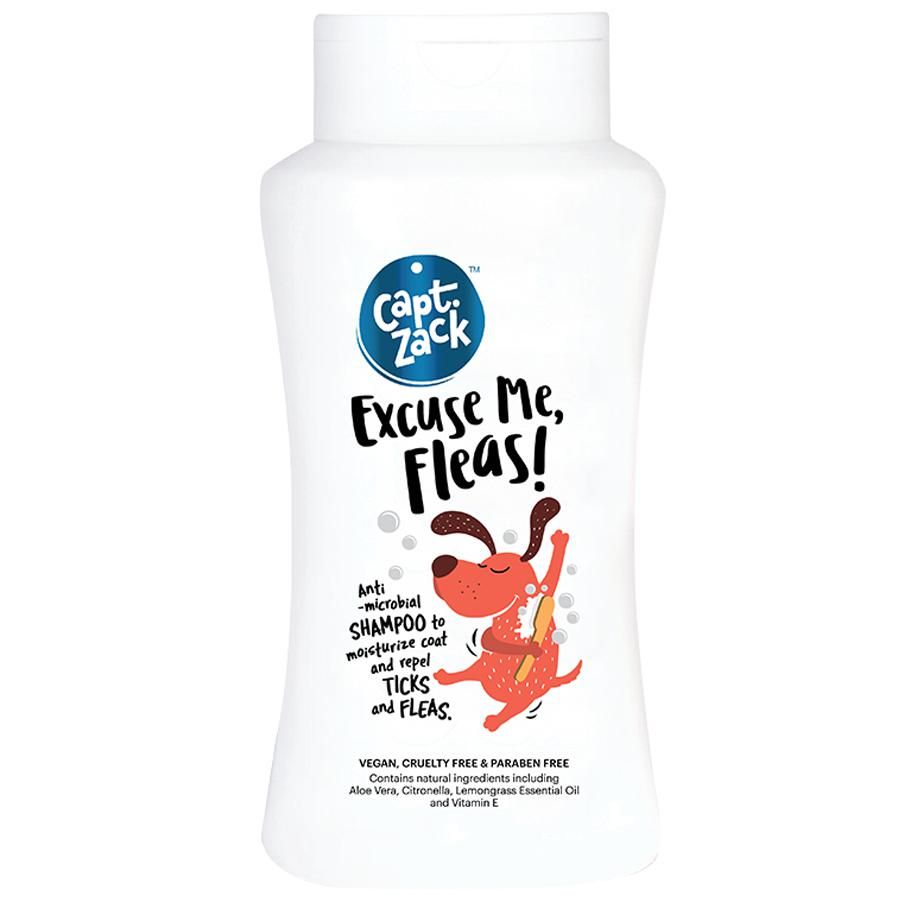 Captain Zack Excuse Me Fleas Shampoo-50 ml