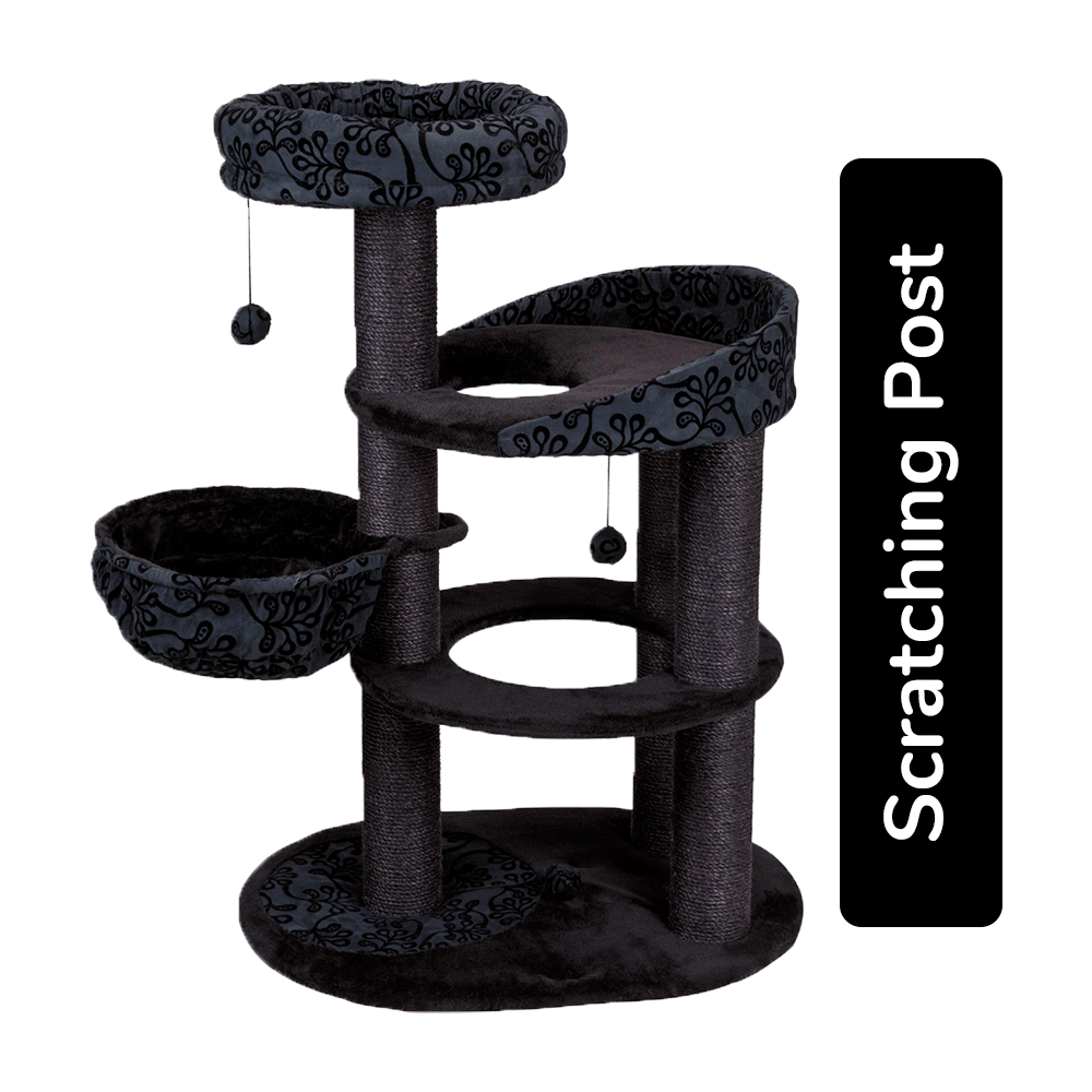 Trixie Filippo Scratching Post Black/Anthracite Height 114 cm