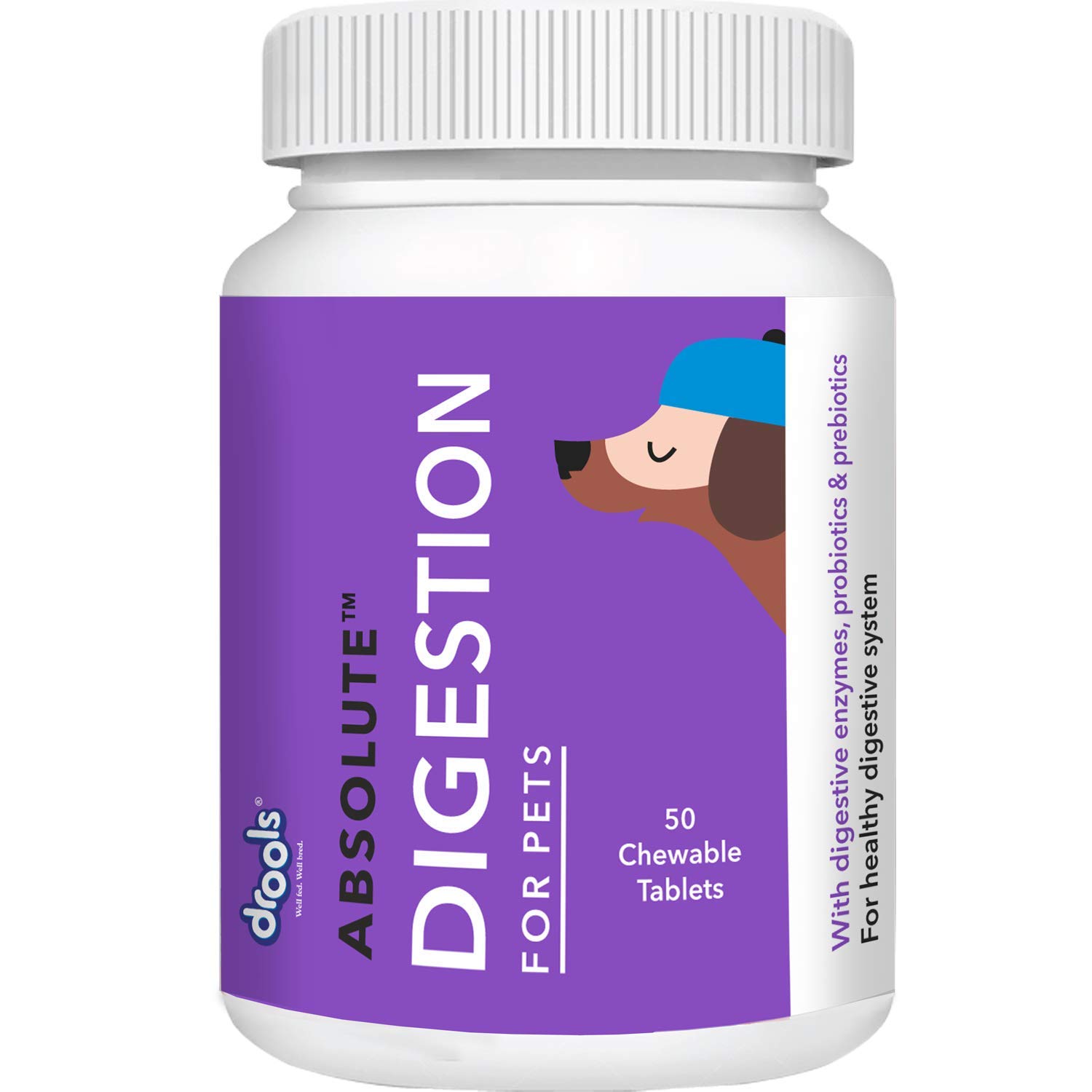 Drools Absolute Digestive Supplement-50 Tablets - not to be enabled