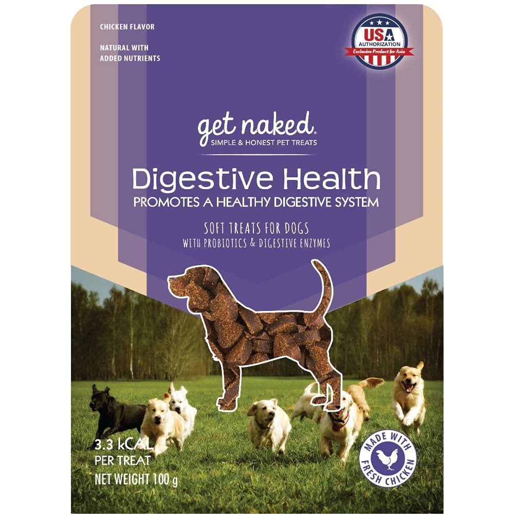 NPIC Get Naked Premium Digestive Health Soft Dog Meaty Treat - 100 gm