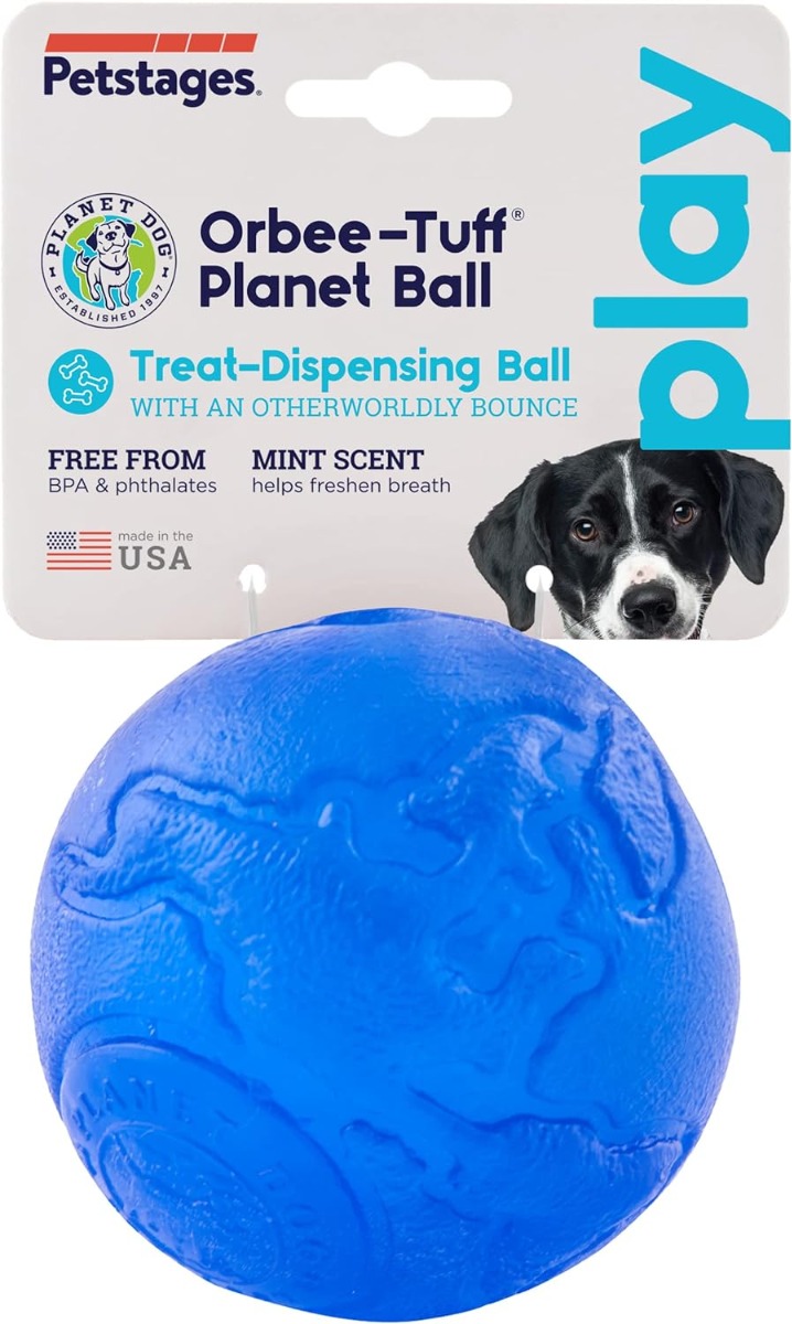 Outward Hound Orbee-Tuff Planet Ball Royal Blue