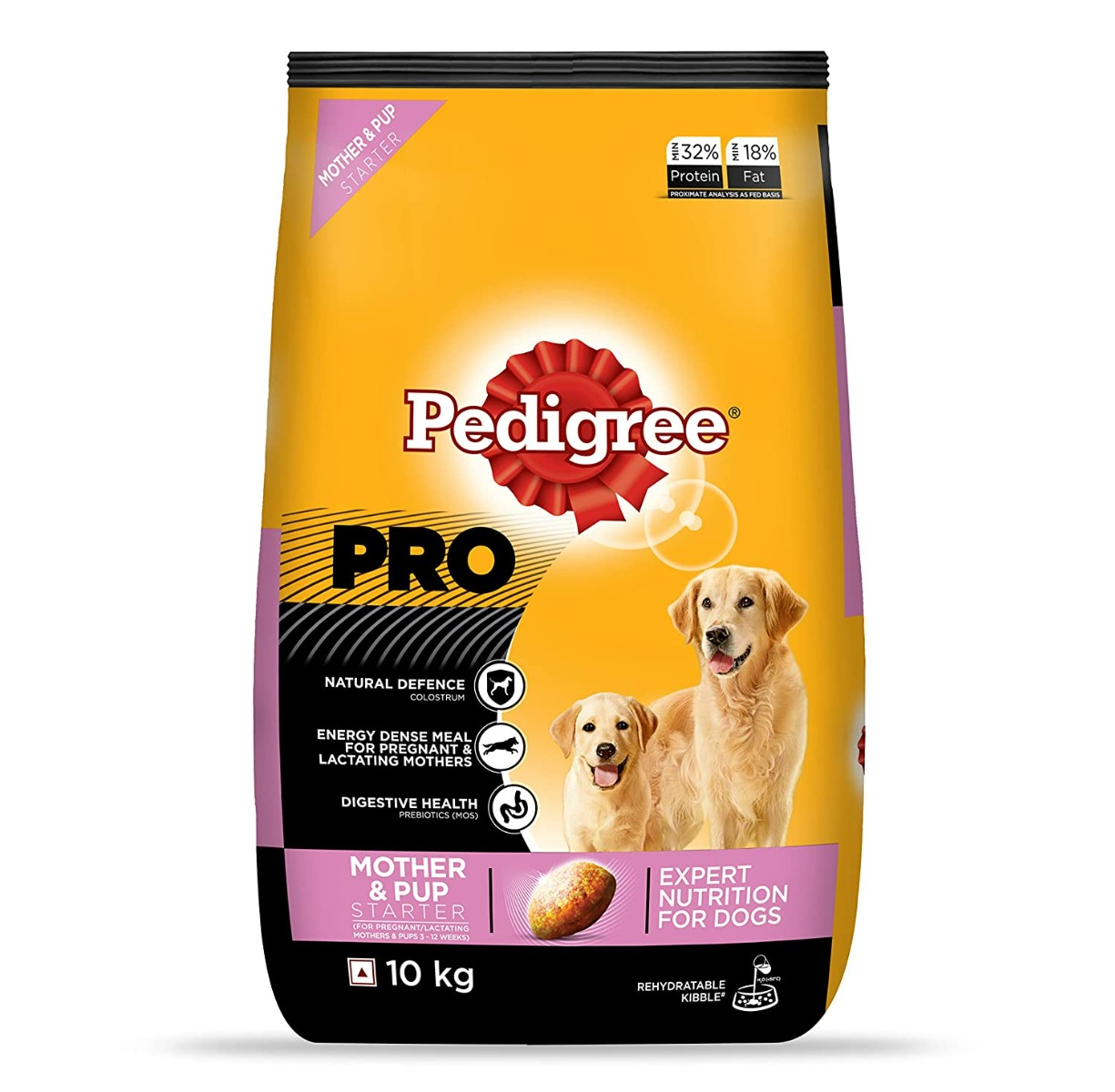 Pedigree PRO Expert Nutrition Lactating/Pregnant Mother & Pup Dry Dog Food (3-12 Weeks)