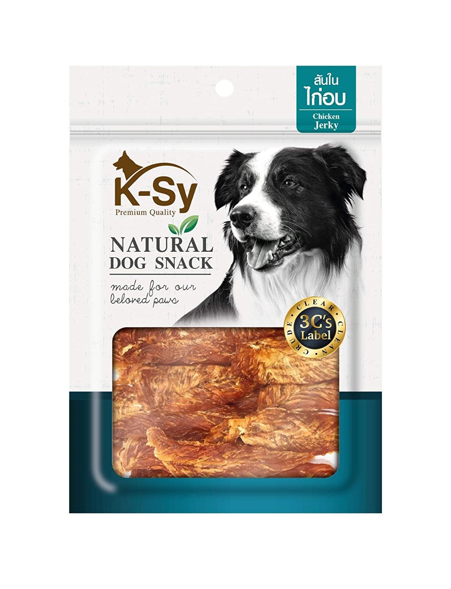 KSY Premium Quality Hard Jerky Dog Meaty Treat - 50 gm