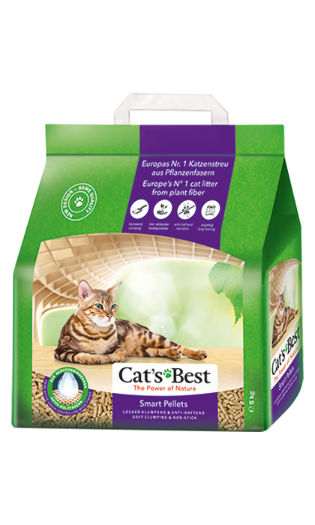 Catâ€™s Best Smart Pellets Soft clumping & non-stick Cat Litter - 2.5 Kg (5 L)
