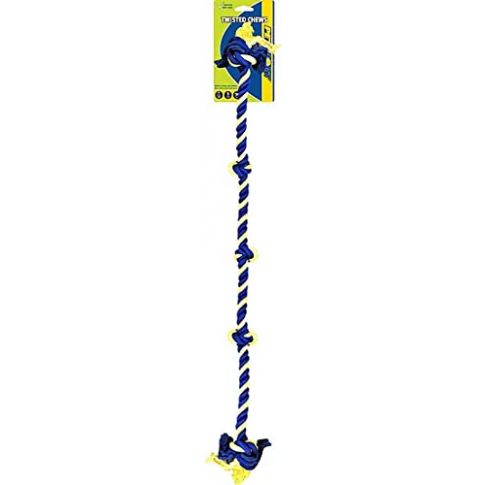 Giant Five Knot Cotton Rope Dog Toy - 72 inch