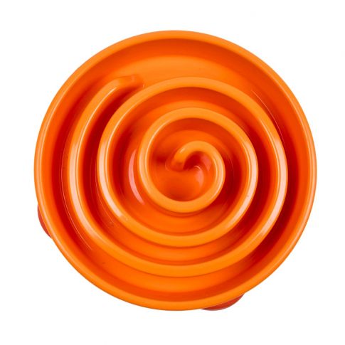 Outward Hound - Fun Feeder Slo Bowl Large / Orange