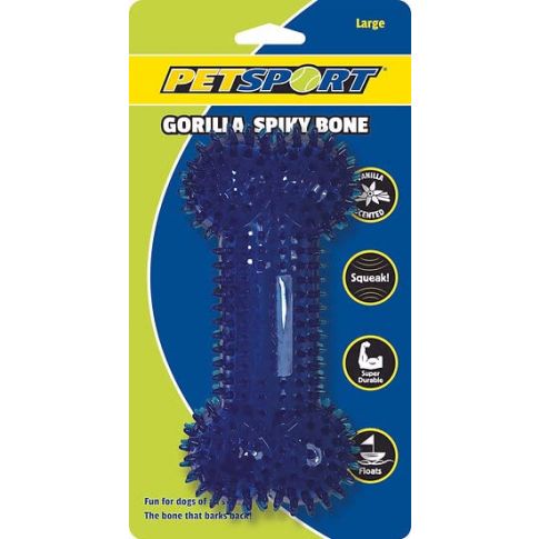 Gorilla Spiky Bone Large Dog Toy -, 20 cm