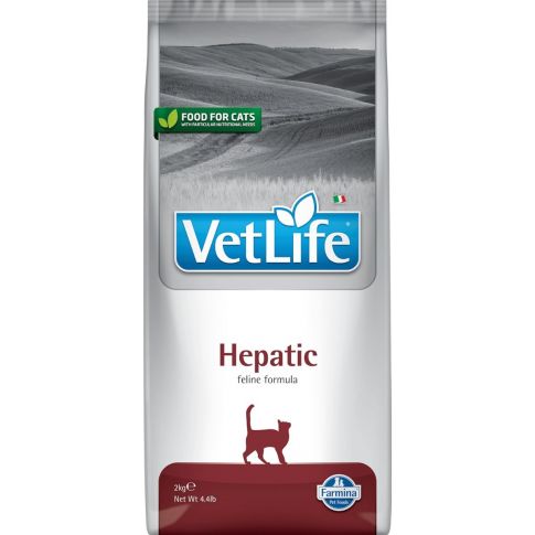 Vet Life Natural Diet Cat Hepatic - 2Kg